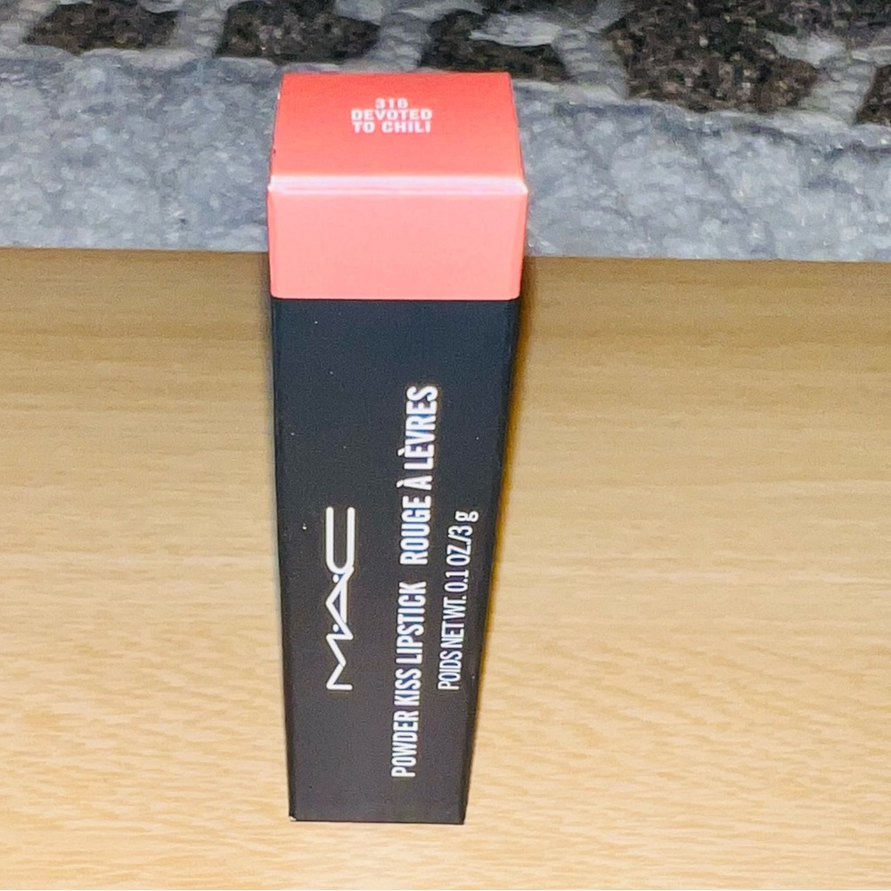 MAC Cosmetics: Devoted to Chili Powder Kiss Lipstick